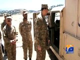 COAS in Shawal, spends day with troops fighting terrorists -18 April 2016
