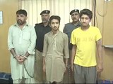 Police arrested a male teacher who  female students and black mailing them by mobile video