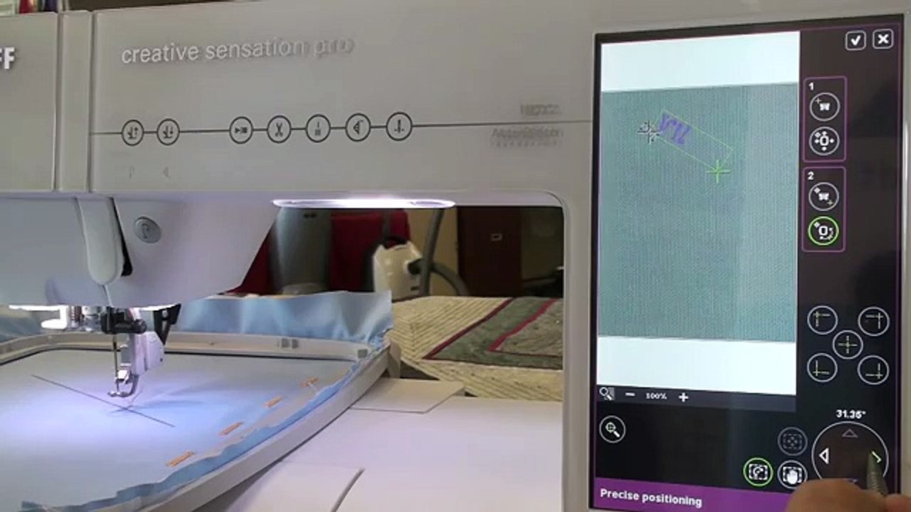 Pfaff Creative Sensation Pro, class 2 embroidery 60