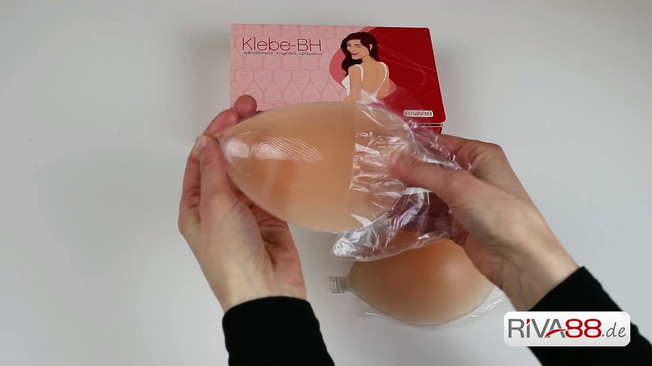 Silikon-BH - selbstklebend, trägerlos - für rückenfreie Kleider und Tops