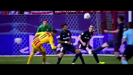 Jan Oblak vs Barcelona (Champions League - 13.04.2016)