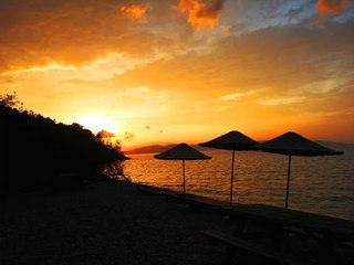 Kuşadası Milli Parkı Gün Batımı Videosu