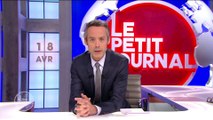 Au Caire F. Hollande répond sur la question des droits de l’homme  Le Petit Journal du 18/04 - CANAL+