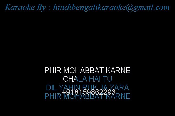 Medley-Arijit Singh's Live Performance - Karaoke - 6th Royal Stag Mirchi Music Awards