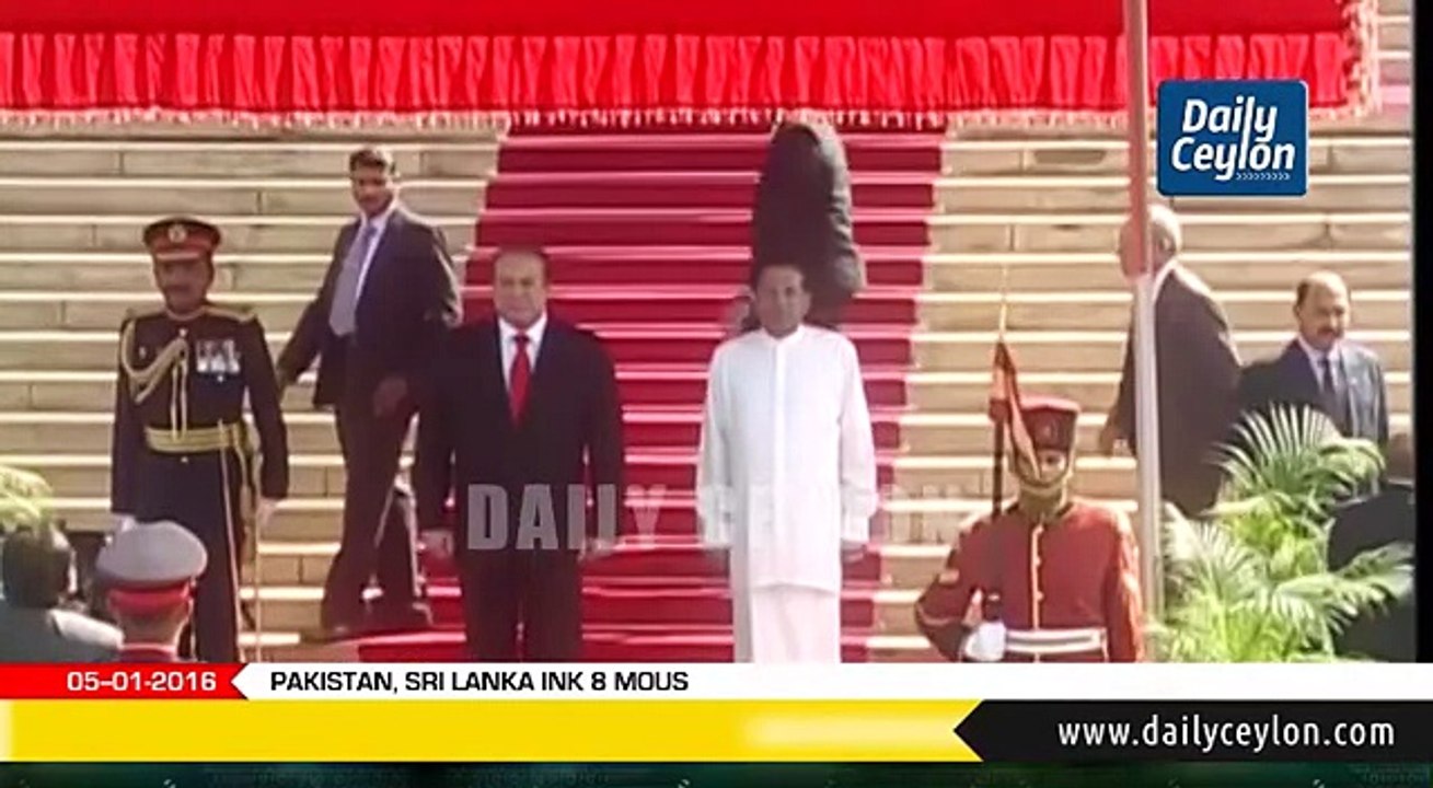 Pakistan, Sri Lanka Ink Eight MOUs 05-12-2015