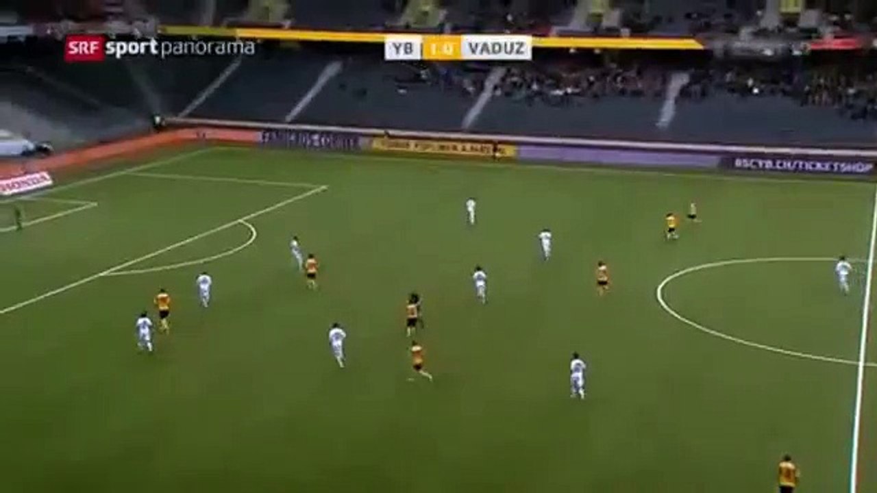 Young Boys 2:0 FC Vaduz (28.Runde 2015/16)