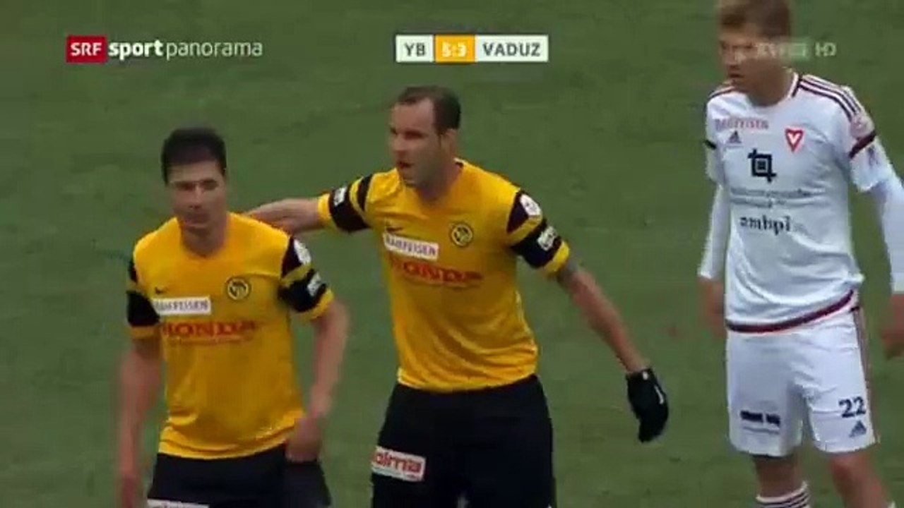 Young Boys 5:4 FC Vaduz (28.Runde 2015/16)