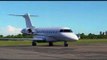Avião de Roberto Carlos chega ao aeroporto de Vitória