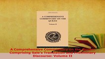 PDF  A Comprehensive Commentary on the Quran Comprising Sales Translation and Preliminary  EBook