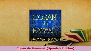 PDF  Corán de Rammat Spanish Edition  EBook