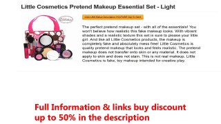 Little Cosmetics Pretend Makeup Essential Set - Light