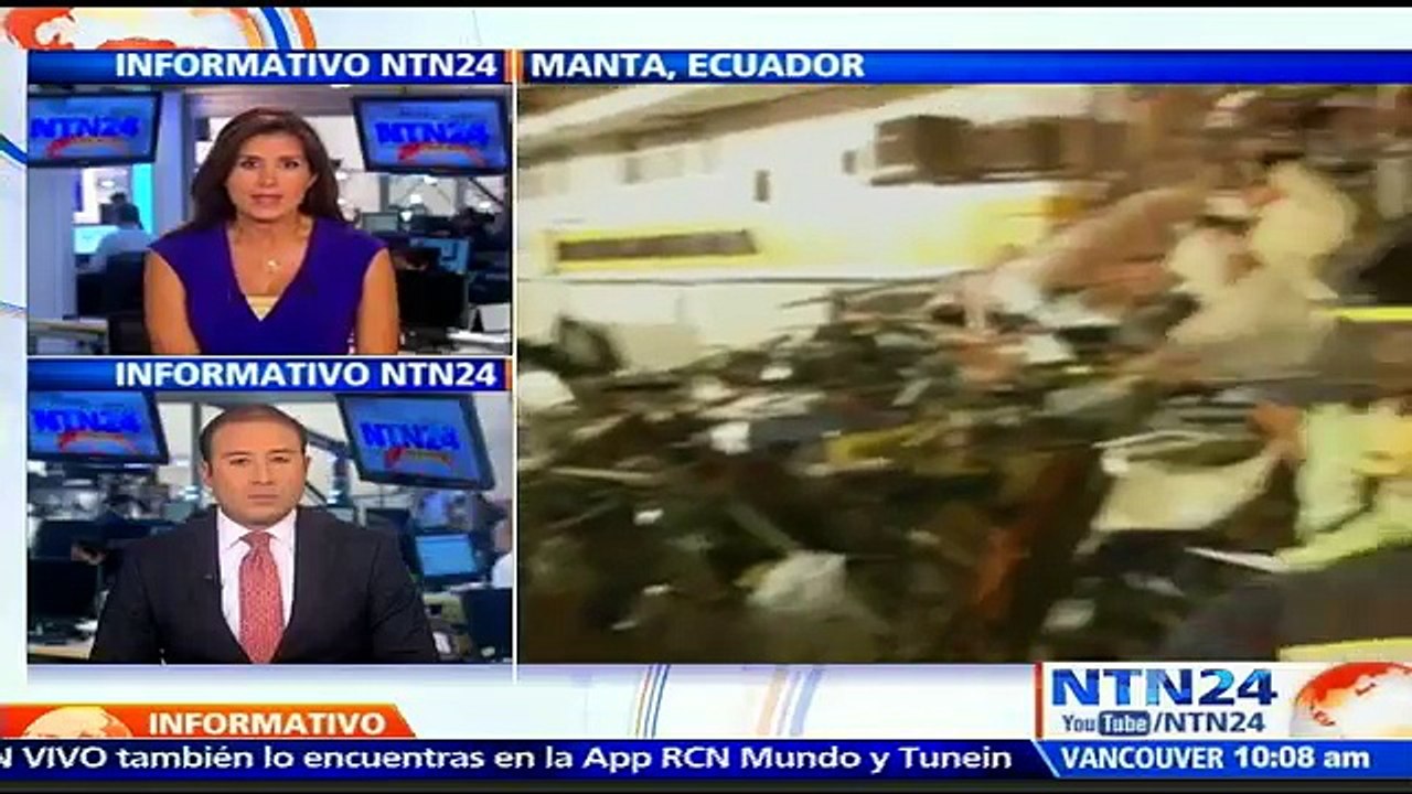 Los fatales testimonios de familiares de víctimas por devastador terremoto en Ecuador