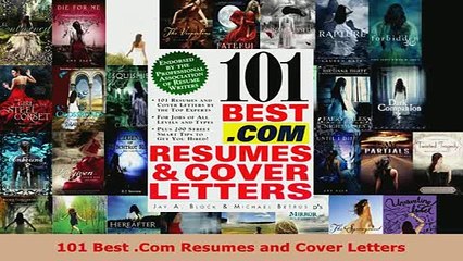 PDF  101 Best Com Resumes and Cover Letters Read Online