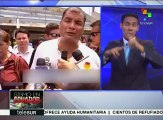 Rafael Correa garantiza reconstrucción de zonas afectadas por sismo