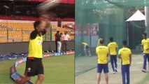 IPL 9 RCB vs DD RCB Players Playing Football Practice Session