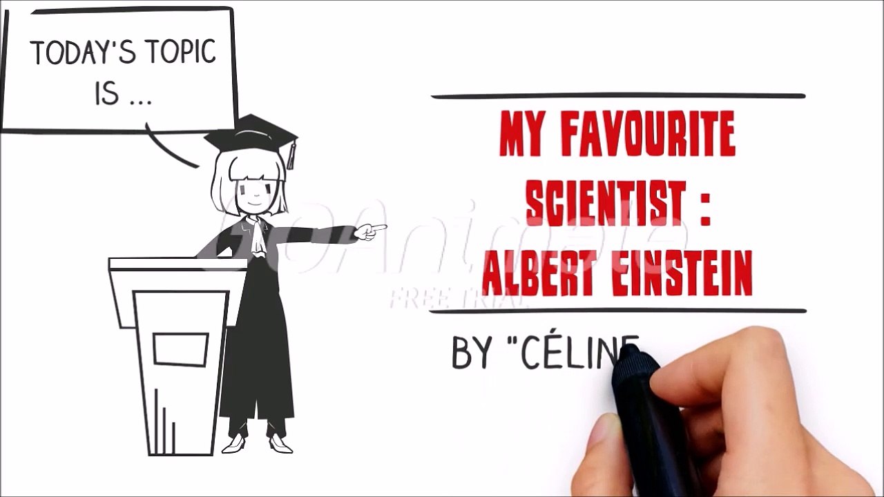 My favourite scientist : Albert Einstein