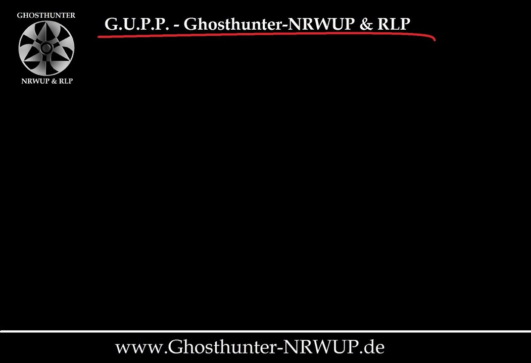 Geisterjäger - Erlebnisse / Erfahrungen / Meinungen - Teil 1 (Cloody)