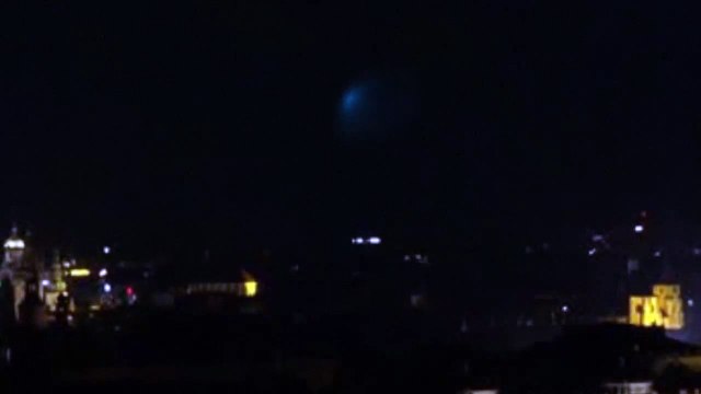 Mysterious Blue Lights In The Sky | Massive UFO Sighting Over Prague