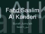 Must Listen!! Touching and Beautiful Quran Recitation by Fahd al kanderi - Surah Al-Jumu'ah