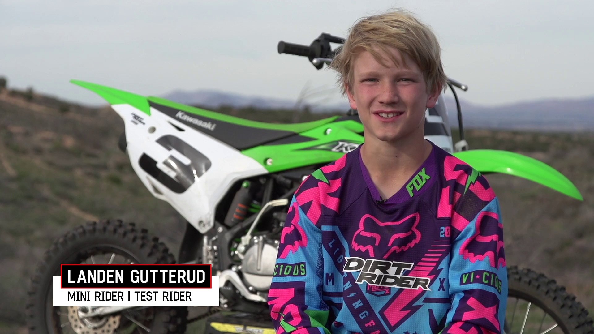 2016 Kawasaki KX85 Review - Rider 85cc MX - video