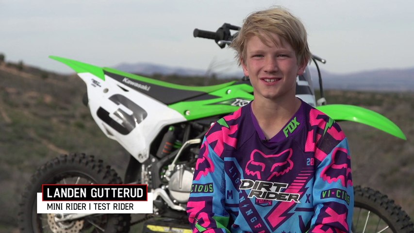 2016 Kawasaki KX85 Review - Dirt Rider 85cc MX Shootout - video