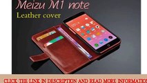 High quality Leather cover meizu m1 note case Flip wallets phone shell