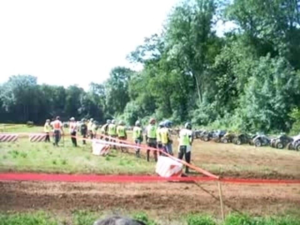Départ endurance quad de goncourt 2007