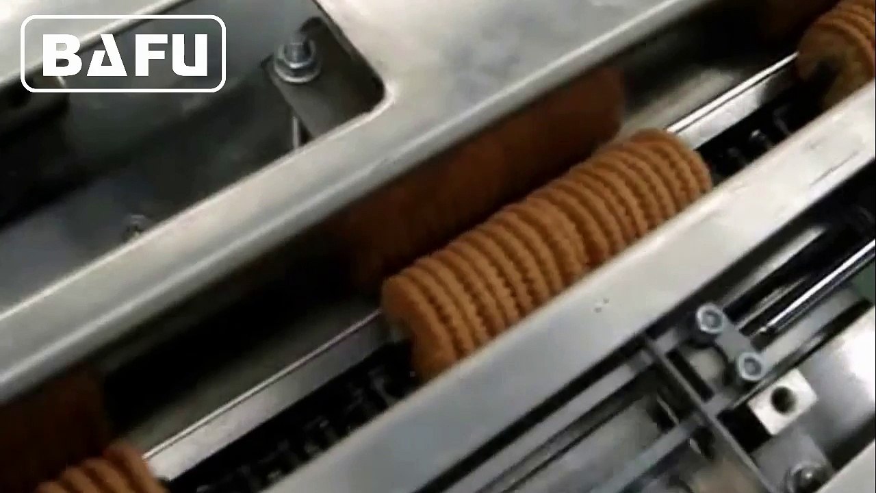 Machine de conditionnement haute vitesse pour biscuits,machine d'emballage horizontale pour biscuits