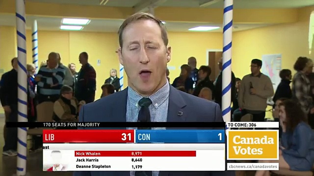 WATCH LIVE Canada Votes CBC News Election 2015 Special 164