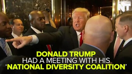 Trump Meets With His 'National Diversity Coalition'