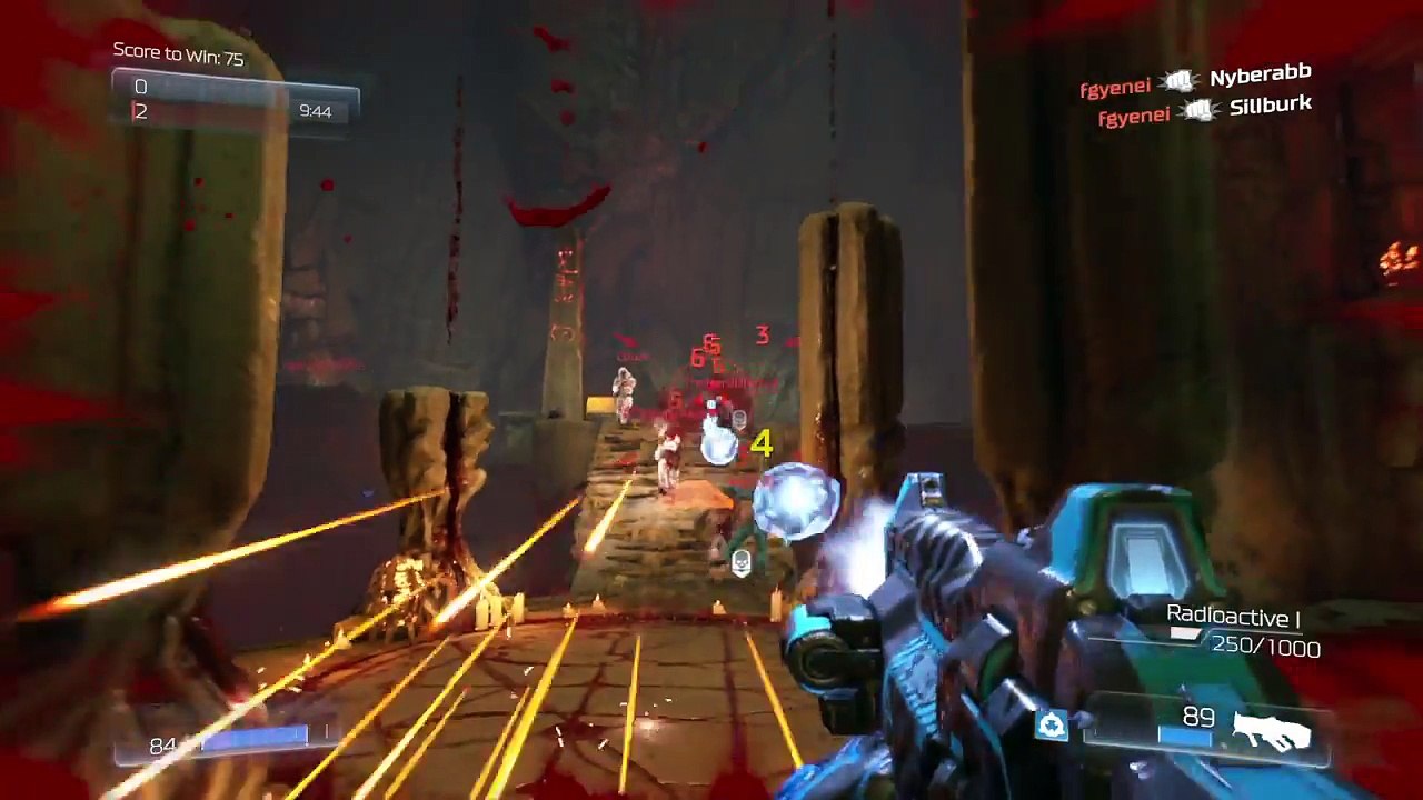 DOOM Beta/DOOM 4/DOOM 2016 TRYING OUT THE HEAVY ASSAULT RIFLE AND PLASMA RIFLE