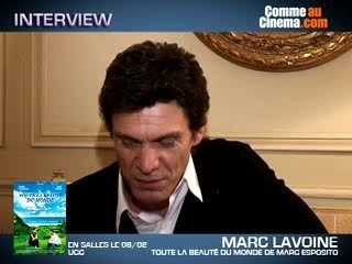 Marc Lavoine -Interview Film