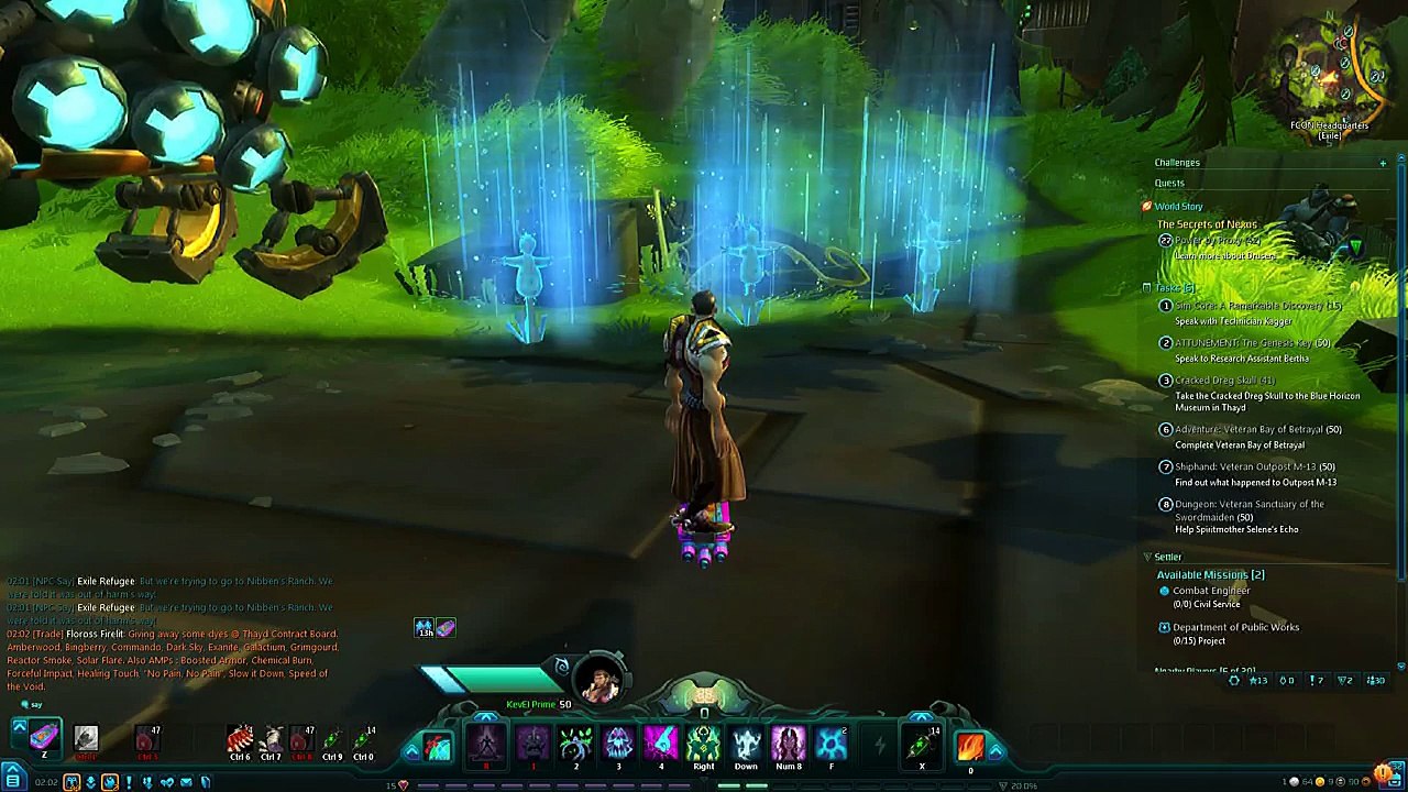 WildStar: Training Dummy Location