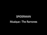 Stop motion spiderman ramones animation