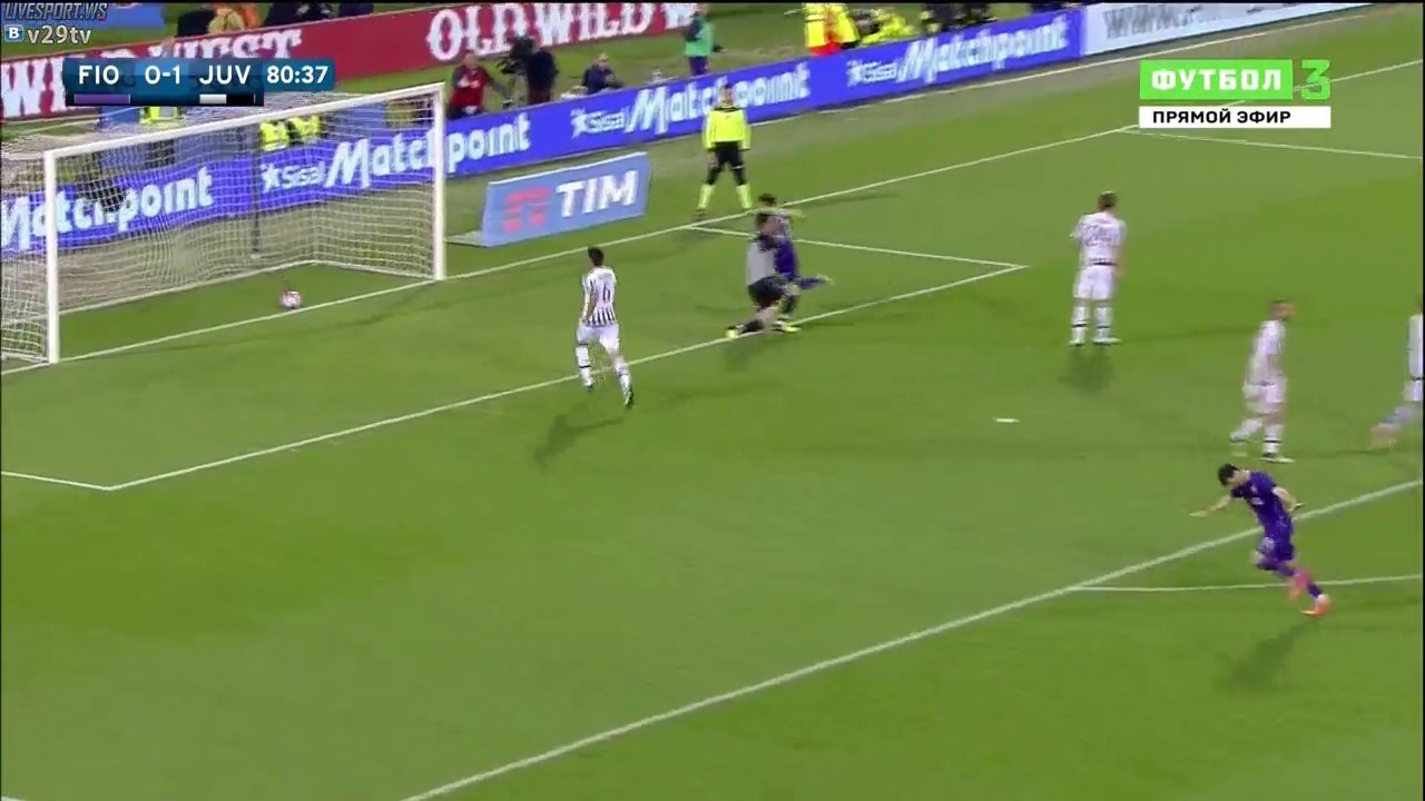 1-1 Nikola Kalinic Goal HD - Fiorentina 1-1 Juventus Serie A 24.04.2016 HD
