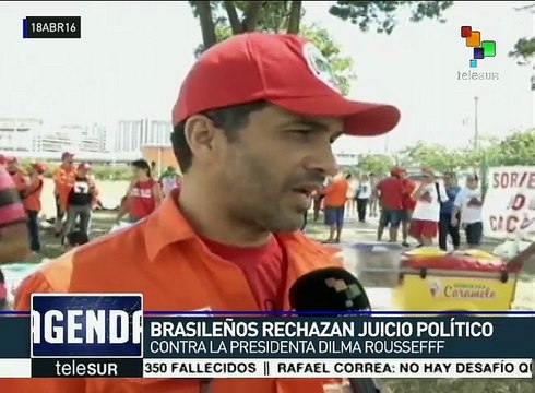 Brasil: aprueba Cámara de Diputados juicio político contra Rousseff