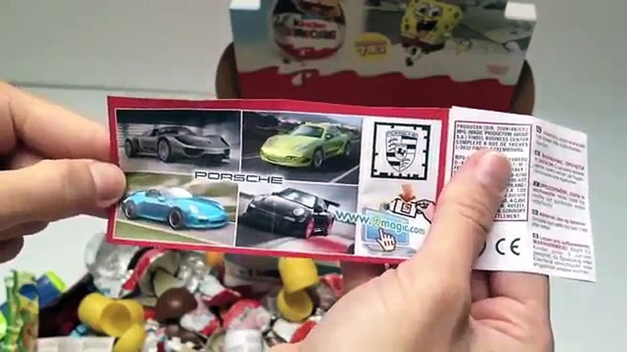 SPONGE BOB CRASHED EGGS!!! Kinder Surprise Chocolate Eggs. LÖOL!! Part 8