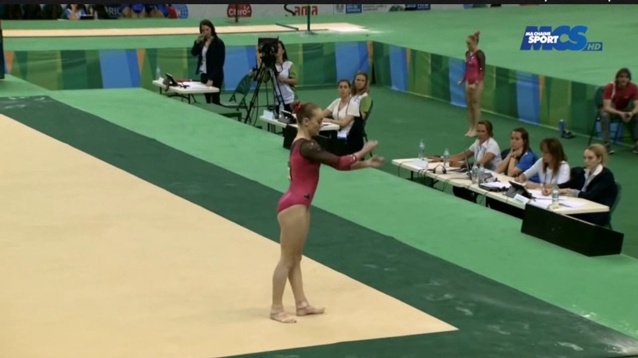 Larrissa MILLER (AUS) FX - Rio Test Event 2016 TF/Qual