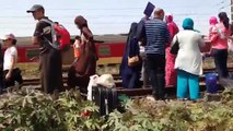 اصطدام قطارين جنوب المحمدية
