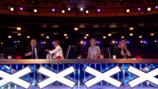 ‪Britain's Got Talent 2016 S10E01 Alex Magala Insane Daredevil Acrobat Sword Swallower Full Audition‬‏