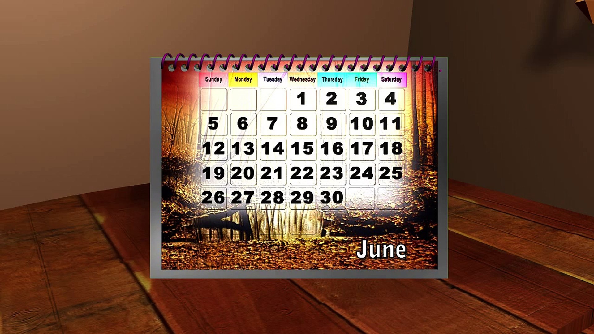 Months - Pre School - 3D Animated Educational Video For Kids