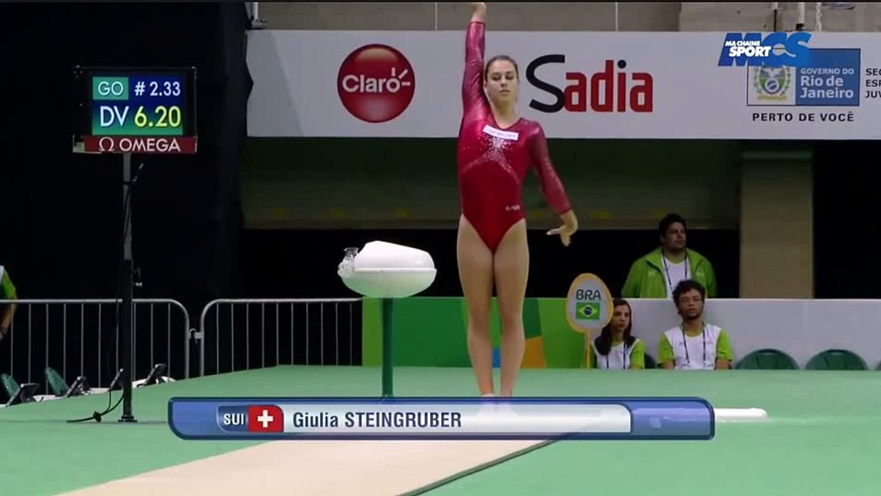 Giulia STEINGRUBER (SWI) VT - Rio Test Event 2016 TF/Qual