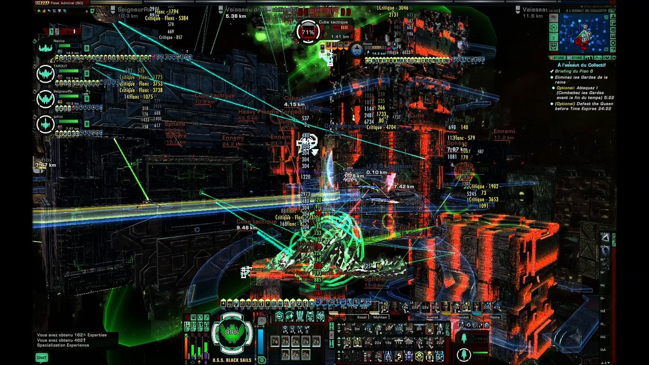 la reine borg (hive borg avanced)