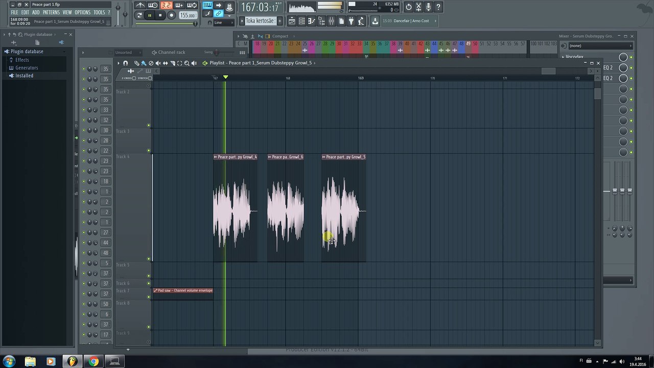Difference between the growl renders