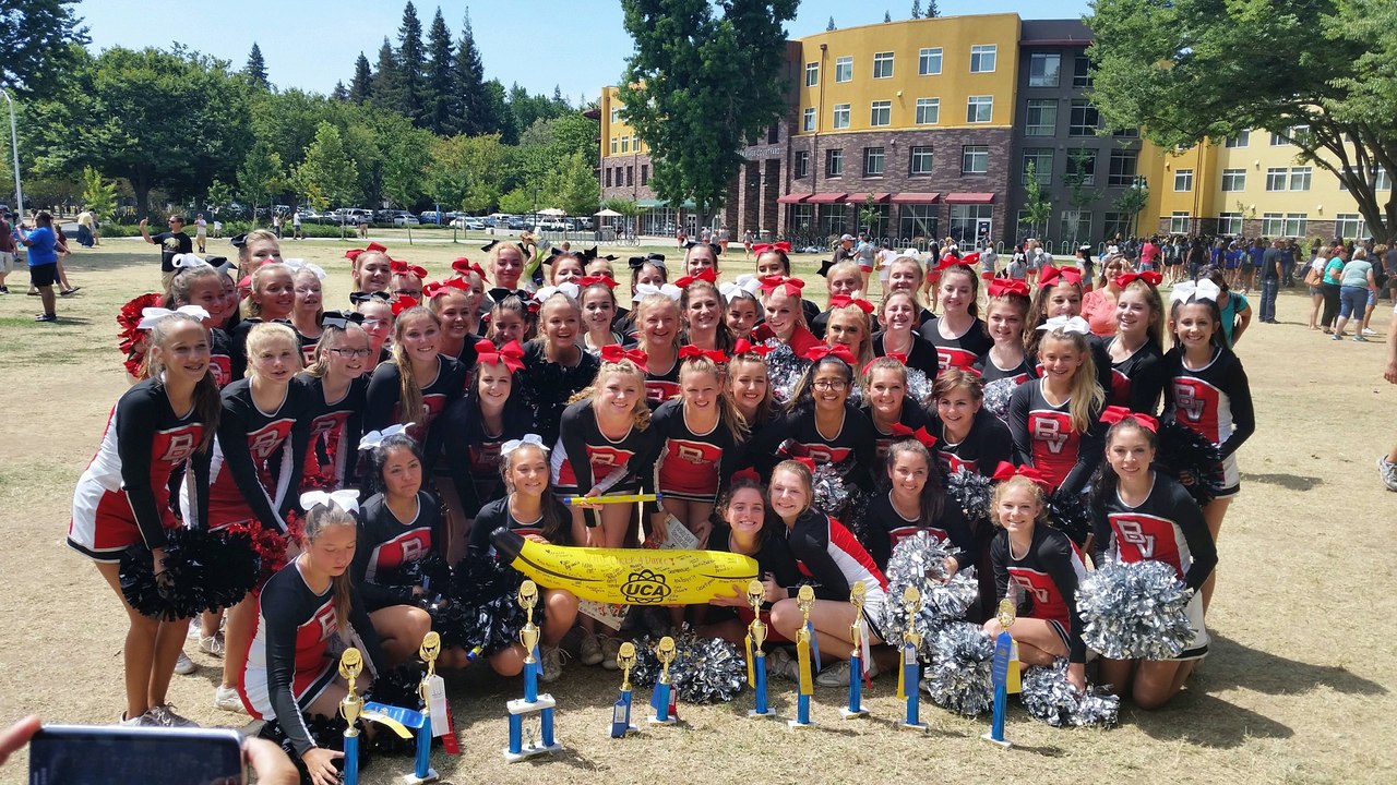 Bella Vista Cheer Banquet slide/video presentation 04-04-2016