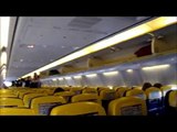 Ryanair Tours-London Flight FR8869 - Boarding, Takeoff & Landing