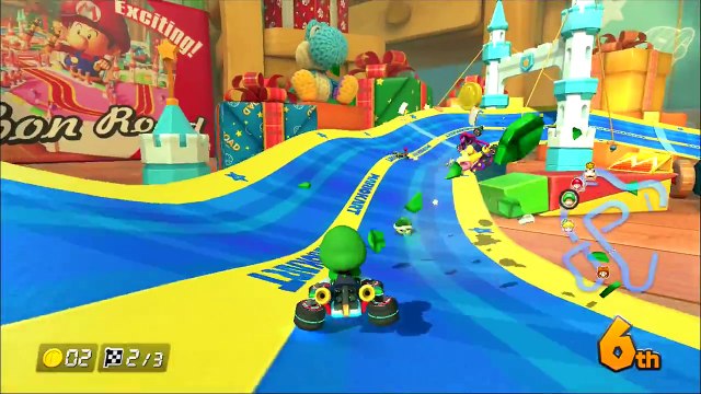 Mario Kart 8 (DLC) - 200cc Bell Cup Grand Prix - 3 Star Ranking