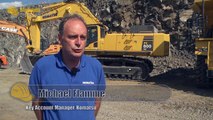Komatsu PC800 8 Excavator Walkaround Bauforum24 steinexpo Report
