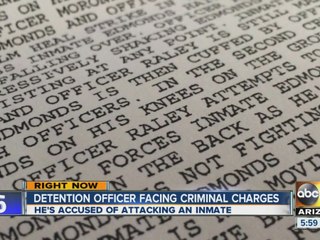 MCSO detention officer facing criminal charges
