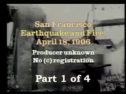 San Francisco earthquake 1906